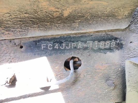 รถยี่ห้ออีโน่  รถปี 2547  รุ่นFC4JJPA  ขนาด 150 แรงม้า  รหัสแซซซี FC4JJPA