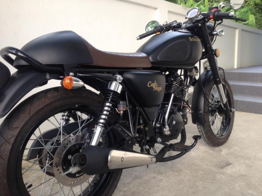 Stallions Centaur Cafe Mega รุ่นพิเศษ ปี2016 รถ 2เดือน วิ่งพันโลใหม่วิ่งน้อย สภาพเดียวกับรถใหม่ไร้ตำหนิ