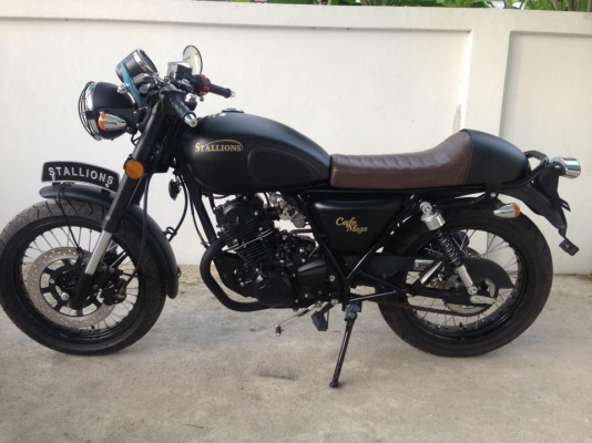 Stallions Centaur Cafe Mega รุ่นพิเศษ ปี2016 รถ 2เดือน วิ่งพันโลใหม่วิ่งน้อย สภาพเดียวกับรถใหม่ไร้ตำหนิ