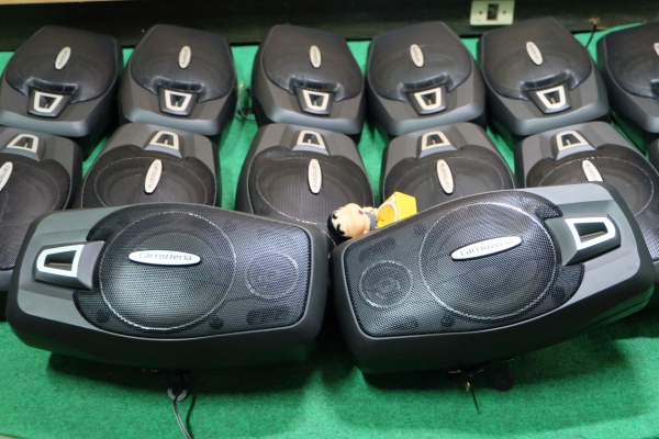 บอกแล้วว่าเรามีเยอะ เสียงดีจริงๆ รุ่นนี้ ลำโพงกล่อง Pioneer Carrozzeria รุ่น TS-X4367zy ลำโพง 3 ทาง เสียงออกครบๆ วางแผงหลัง แทน 6x9" ได้เลย