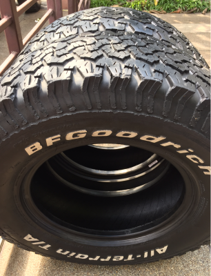 ยางคู่ All BF Goodrich 265 70 16 พร้อมใช้งาน ราคาไม่แพง ยางคู่ All BF Goodrich 265 70 16 พร้อมใช้งาน ราคาไม่แพง