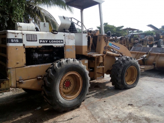 ขายรถตัก KOMATSU 515 สะภาพดีพร้อมใช้ ต่อแขน ราคา.430000 ต่อรอง