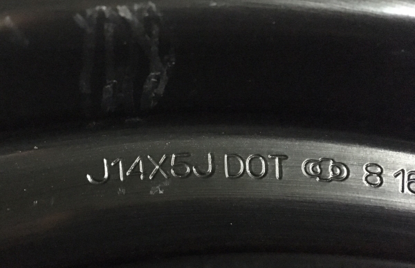 กระทะล้อ ขอบ 14 4รู 100