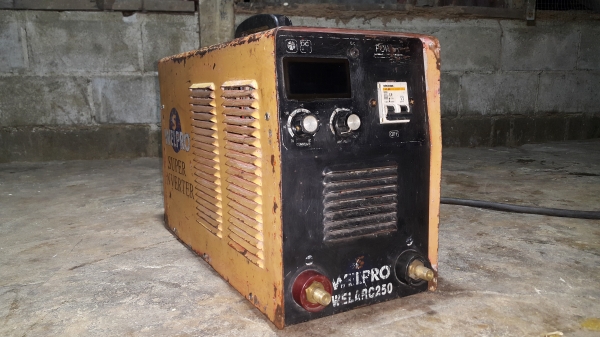 ตู้เชื่อม welpro welarc250 อุปกรณ์ครบ ภายในไม่เคยซ่อม(ขอบคุณพี่สิทธิ์ จากกรุงเทพ)