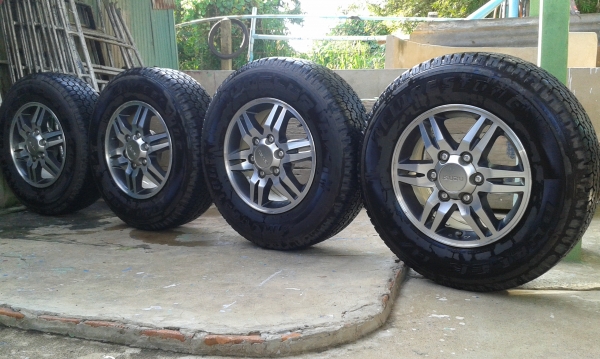 ขาย แม็คพร้อมยางขอบ