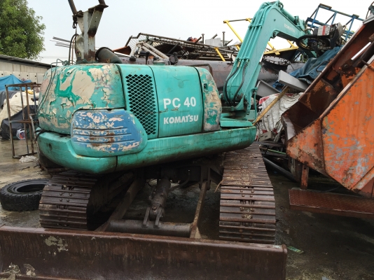 ขายรถแบคโค KOMATSU PC40-7 รถพร้อมใช้ ราคา.370000 ราคาต่อรอง