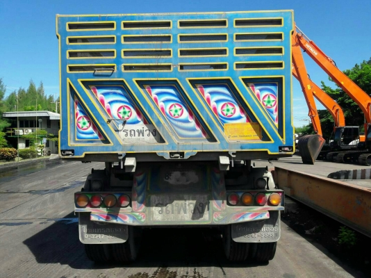 ขายรถพ่วง 18 ล้อ แม-ลูก กระบะเนียมดั้มดิน ISUZU DECR 320 แม่ปี.50 ลูกปี.55 รถสวย ราคา1980000 ต่อรอง