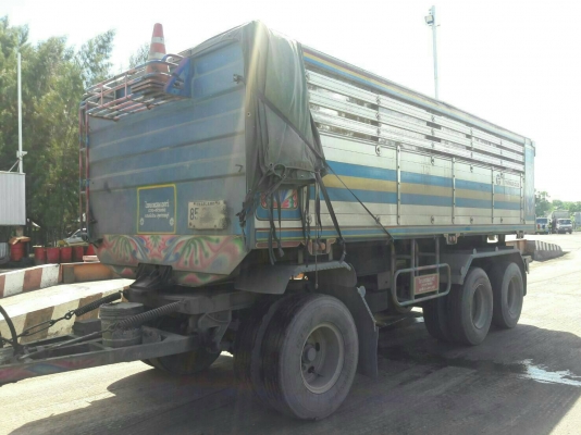 ขายรถพ่วง 18 ล้อ แม-ลูก กระบะเนียมดั้มดิน ISUZU DECR 320 แม่ปี.50 ลูกปี.55 รถสวย ราคา1980000 ต่อรอง