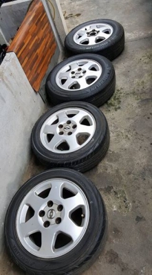 ZAFIRA ล้อแม๊ก + มอเตอร์ปัดหลัง +โลโก้ + คิ้วส่องป้าย + แผงท้าย