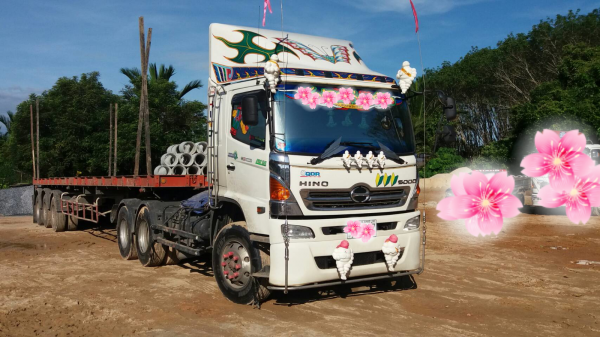 ขายดาวน์รถ 10 ล้อหัวลาก HINO MEGA 344 แรงม้าปี 2557 ขายดาวน์ 600000