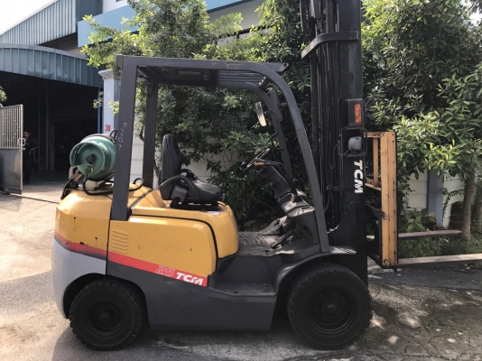 ขายโฟล์คลิฟท์ 2.5 ตัน TCM FG25T3 เสาสูง 4 เมตร 3 คอนโทล สไลด์งาได้ รถเก่านอก รุ่นใหม่ ใช้งานน้อย ยังไม่เคยใช้งานในไทย สภาพ95\% ขายโฟล์คลิฟท์ 2.5 ตัน TCM FG25T3 เสาสูง 4 เมตร 3 คอนโทล สไลด์งาได้ รถเก่านอก รุ่นใหม่ ใช้งานน้อย ยังไม่เคยใช้งานในไทย สภาพ95\%