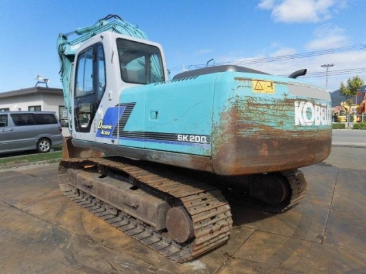 Kobelco SK200-6E YN09 เก่าญี่ปุ่น มีไลน์หัวกระแทก นำเข้าเองจากญี่ปุ่นโดยตรง