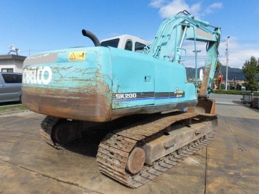 Kobelco SK200-6E YN09 เก่าญี่ปุ่น มีไลน์หัวกระแทก นำเข้าเองจากญี่ปุ่นโดยตรง