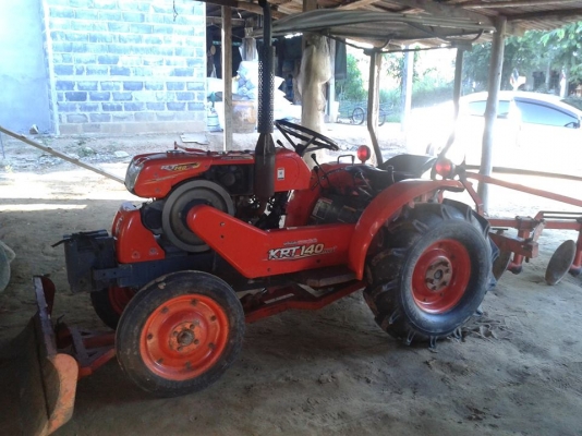 รถไถKrt140 Plusดันหน้า พาล3 ล้อเหล็ก เอกสารทะเบียนพร้อม