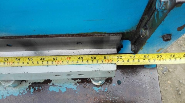 ** SOLD **กรรไกรซอยเท้าเหยียบ 4 ฟุต 120 cm ตัดปิเนียม/สังสี/เหล็กบาง สภาพใสๆมีดคมๆเอางานมาเทสได้เลย!!