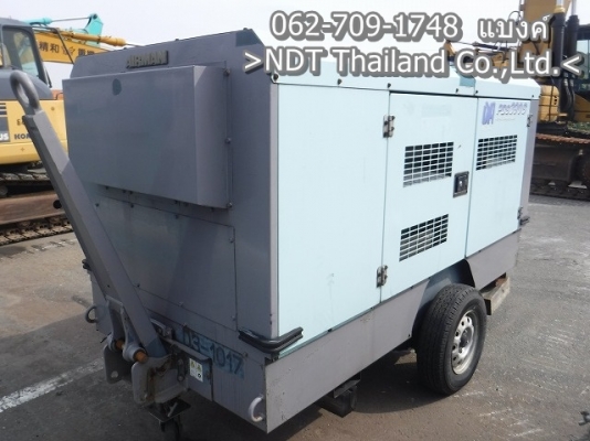 ปั้มลม AIRMAN PDS390S ลม 7-8 บาร์ 390 CFM. ใช้งาน 4,000 ชม. เก่าญี่ปุ่น ไม่เคยใช้งานในไทย