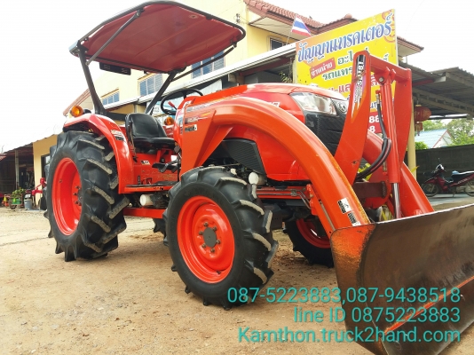 ปัญญาแทรคเตอร์..จัดมาให้ครับ ด่วน!!!คูโบต้า L4708พร้อมใบมีดคานบนSD181พร้อมผาน6&times;24  สภาพพร้อมใช้