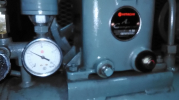 **ขายถูกๆ ปั้มลมมือสองจากญี่ปุ่น** HITACHI-BEBICON 1 แรง ถัง 50 ลิตร พร้อมออโต้เดรน ทดสอบเรียบร้อย ทุกระบบทำงานได้ดีมากๆ นิ่งๆเงียบๆพร้อมใช้งานครับ