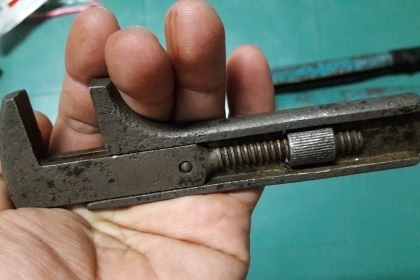 ขายประแจเลื่อนโบราณจระเข้สามดาว MADE IN GERMANY.มือสองสภาพดี