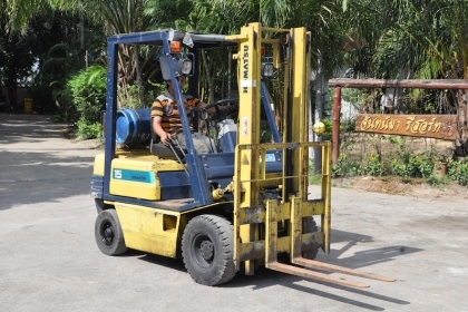 ลดกระหน่ำ!!ขายFORKLIFT KOMATSU FG15-15 แก๊สญี่ปุ่นโรงงาน(1.5ตัน) สวยเดิมจากญี่ปุ่น ยังไม่เคยใช้ในไทย 115,000เท่านั้น!!