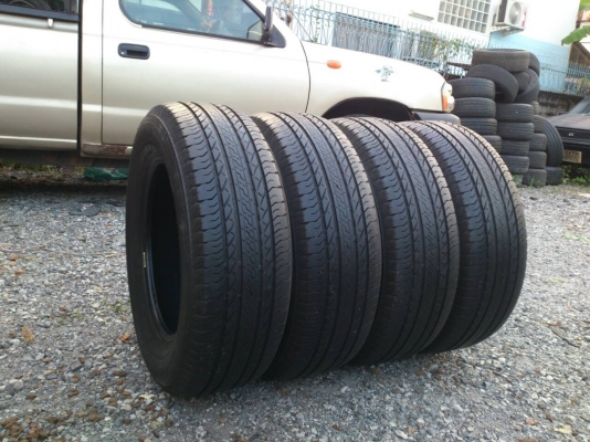 ขายยาง 245/65R17 บริดสโตน อีโคเปีย ปี15 ดอกยางหนาเต็มสดไม่ลายไม่ร้าวสวยๆ จำนวน 1 ชุด