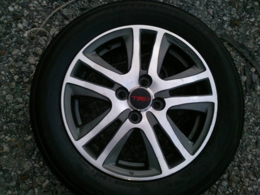 ขายแม็ก TRD แท้ 4รูขอบ15 จำนวน 1 วง