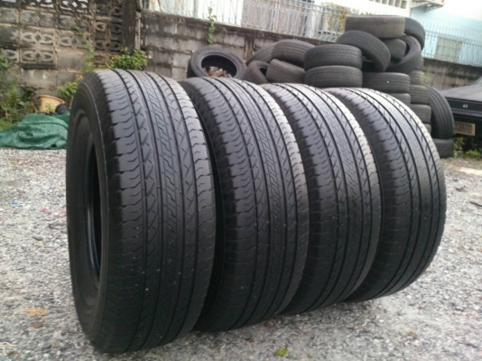 ขายยาง 265/70R16 บริดสโตน อีโคเปีย ปี14 ดอกหนาสด สวยๆ จำนวน 1 ชุด