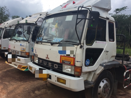 (มี10คันขายแยก)6ล้อหัวลาก225แรง(หรือหัวคัสซี)FK457F ปี49ยูโร2..เครื่อง6D16เทอร์โบ..รถใช้งานอยู่ทุกคัน เล่มพร้อม..