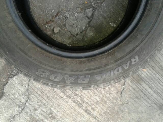 ยางรถ 215/70R16 ลด 460.- ยางรถ 215/70R16 ลด 460.-