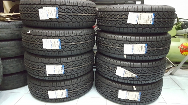 ยางใหม่ Falken Ziex s tz04 265 70 16 ปลายปี 15 ทั้งชุด 10,000 NET พร้อมถอด ถ่วง ใส่ฟรี