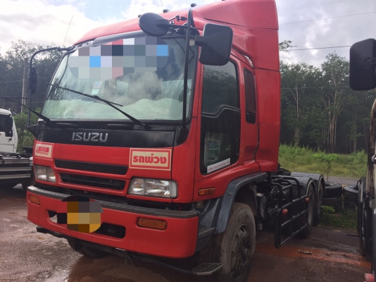 10ล้อหัวลากISUZU320แรงFXZ23KZH2 2-3000XXX วางหัวนอก เครื่องเดิมเกียร์เดิม รถสวยสภาพดี เล่มพร้อม
