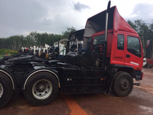 10ล้อหัวลากISUZU320แรงFXZ23KZH2 2-3000XXX วางหัวนอก เครื่องเดิมเกียร์เดิม รถสวยสภาพดี เล่มพร้อม