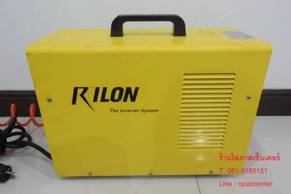 เครื่องเชื่อมอาร์กอน เชื่อมได้ 2 ระบบ 200 A ยี่ห้อ Rilon รุ่น TIG200M สภาพดี มีสายเชื่อมอาร์กอน