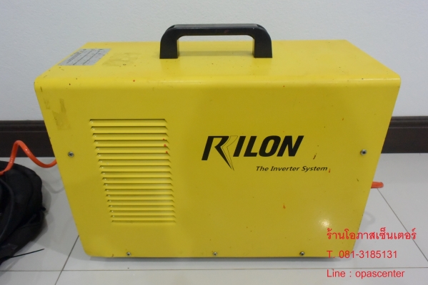เครื่องเชื่อมอาร์กอน เชื่อมได้ 2 ระบบ 200 A ยี่ห้อ Rilon รุ่น TIG200M สภาพดี มีสายเชื่อมอาร์กอน