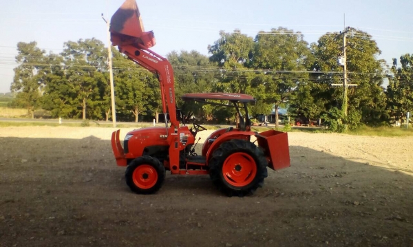 ขายรถไถคูโบต้าL4708พร้อมบุ้งกี้LA588 ราคา435,000บาท