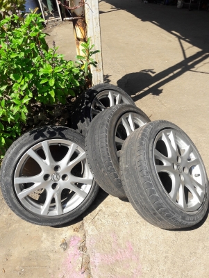 ขายแม็กพร้อมยาง มาสด้า 2 ขอบ 16 เดิมๆ ขายแม็กพร้อมยาง มาสด้า 2 ขอบ 16 เดิมๆ