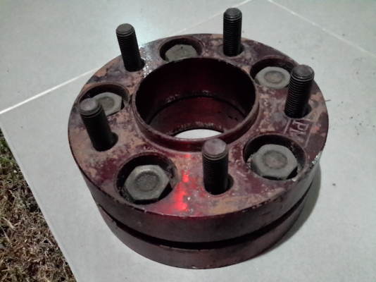 ขายอแดปเตอร์ 5 รู 114.3 หนา 1 นิ้ว