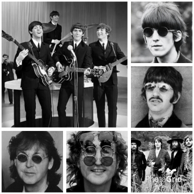 แว่นตาวินเทจตำนาน &#039;สี่เต่าทอง&#039; Vintage THE BEATLES handmade in Japen