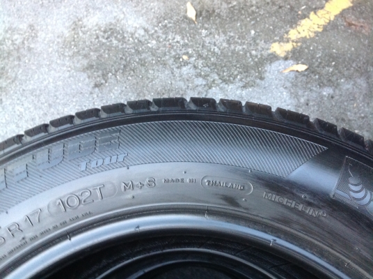 ขายยางมิชลินมือสองราคาถูกสภาพดี