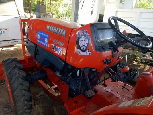 KUBOTA4508แน่นๆประหยัดน้ำมันอุปกรณ์2อย่างพร้อมใช้