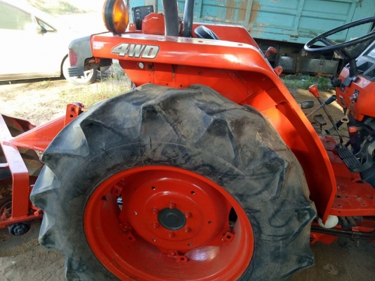 KUBOTA4508แน่นๆประหยัดน้ำมันอุปกรณ์2อย่างพร้อมใช้