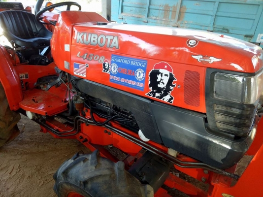 KUBOTA4508แน่นๆประหยัดน้ำมันอุปกรณ์2อย่างพร้อมใช้