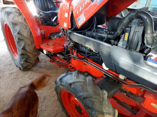 KUBOTA4508แน่นๆประหยัดน้ำมันอุปกรณ์2อย่างพร้อมใช้