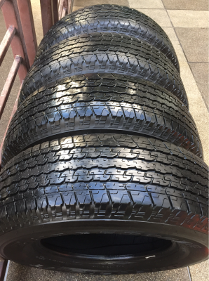 ยาง Bridgestone 245 70 16 ปี16 ดอกเต็ม ราคาไม่แพง