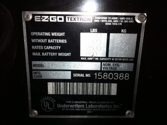 ขายรถกอล์ฟ EZ-GO ไฟฟ้ามือสองนำเข้าจากญี่ปุ่น