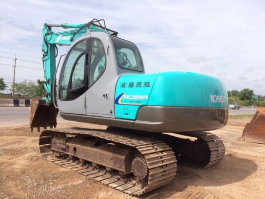 ขายรถแบคโฮ KOBELCO SK100 MARK 5 SUPER รถนอกนำเข้าจากญี่ปุ่น สภาพสวยพร้อมใช้งาน มีVDOการทำงานครับ