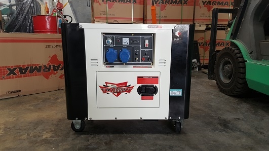 เครื่องปั่นไฟ ขนาด 6KW 230V 1 เฟส รับประกันสินค้า 1ปี สินค้าพร้อมส่ง