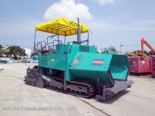ขายรถปูยาง Vogele SUPER1600 มือสองนำเข้าจากยุโรป สภาพสวย พร้อมใช้งาน