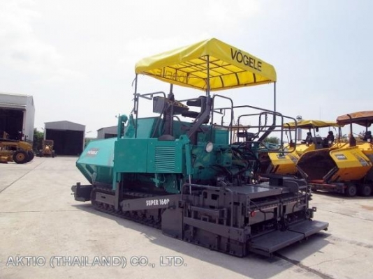 ขายรถปูยาง Vogele SUPER1600 มือสองนำเข้าจากยุโรป สภาพสวย พร้อมใช้งาน