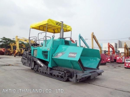 ขายรถปูยางล้อแทรค Vogele SUPER1600 มือสองนำเข้าจากยุโรป สภาพสวย พร้อมใช้งาน